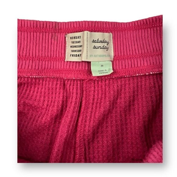 Saturday Sunday Anthropologie Sleep Shorts Size Medium - Picture 6 of 6